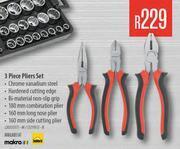 Builders Warehouse Mastercraft 3 Piece Pliers Set offer