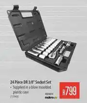 Builders Warehouse Mastercraft 24 Piece 3/8" Socket Set offer