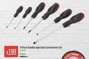 Builders Warehouse Mastercraft 6 Piece Double Injection Screwdriver Set offer