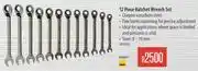 Builders Warehouse Mastercraft 12 Piece Ratchet Wrench Set offer