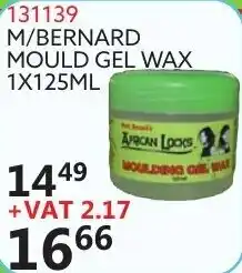 Africa Cash and Carry M/Bernard Mould Gel Wax 131139 offer