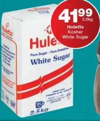 Checkers Huletts Kosher White Sugar 2,5kg offer
