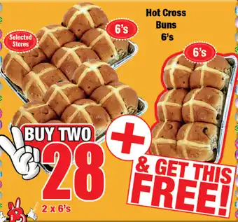 Boxer Hot Cross Nuns 2x6's offer