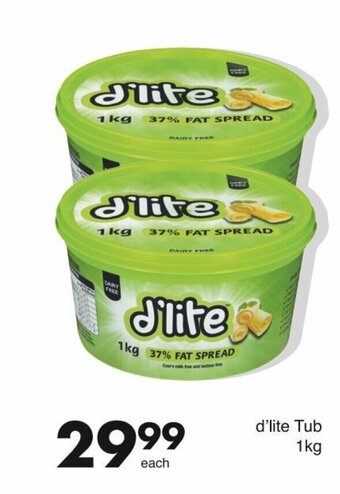 Save d'Lite Tub 1kg offer