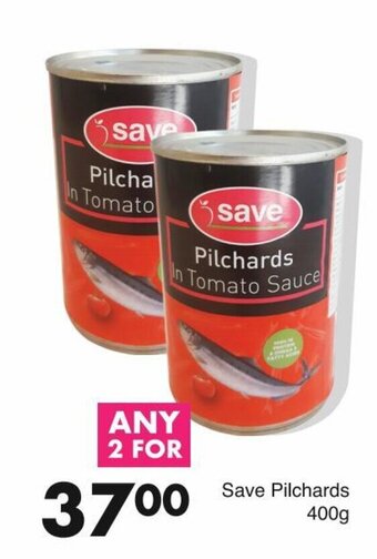 Save Save Pilchards 400g offer