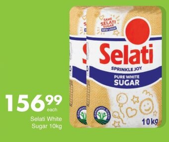 Save Selati White Sugar 10kg offer