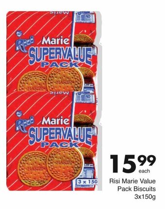 Save Risi Marie Value Pack Biscuits 3 x 150g offer