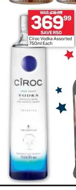 Ciroc Vodka Assorted 750ml