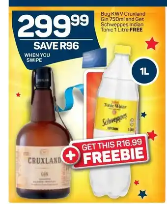 KWV Cruxland Gin 750ml