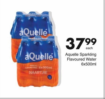 Save Aquelle Sparkling Flavoured Water 6 x 500 ml offer
