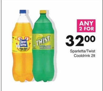 Save Sparletta / Twist Cooldrink 2lt offer
