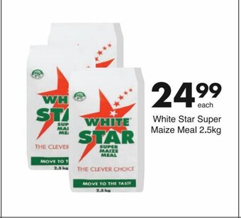 Save White Star Super Maize Meal 2.5kg offer