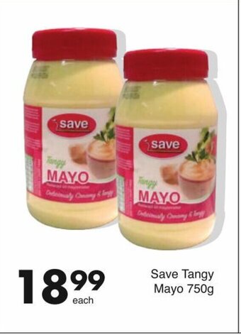 Save Save Tangy Mayo 750g offer