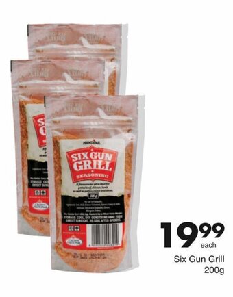 Save Six Gun Grill 200g offer