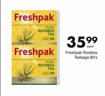 Save Freshpak Rooibos Teabags 80's offer