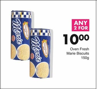 Save Oven Fresh Marie Biscuits 150g offer
