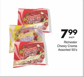 Save Richester Chewy Creme Assorted 50's offer