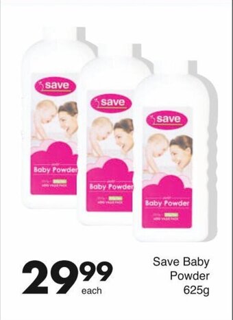 Save Save Baby Powder 625g offer