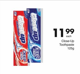 Save Close-Up Toothpaste 125g offer