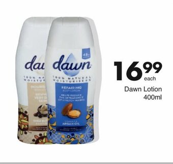 Save Dawn Lotion 400ml offer
