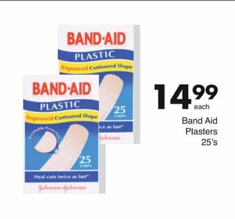 Band Aid Plasters 25's
