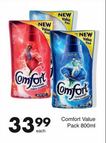 Save Comfort Value Pack 800 ml offer