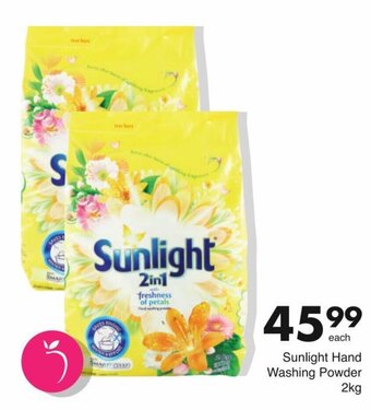 Save Sunlight Hand Washing Powder 2kg offer