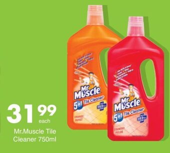 Save Mr. Muscle Tile Cleaner 750 ml offer