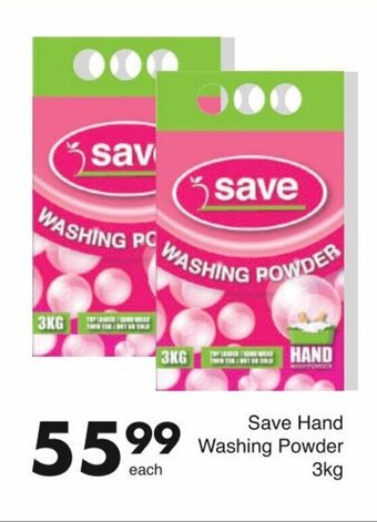 Save Save Hand Washing Powder 3kg offer