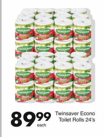 Save Twinsaver Econo Toilet Rolls 24's offer