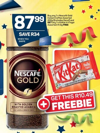 Pick n Pay Nescafé Gold Instant Coffee Assorted 200g offer