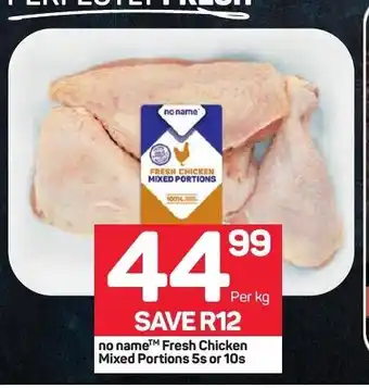 Pick n Pay Fresh Chicken Mixed Portions 5s or 10s offer