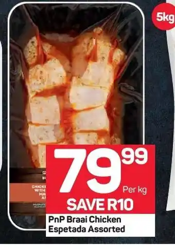 Pick n Pay PnP Braai Chicken Espetada Assorted offer