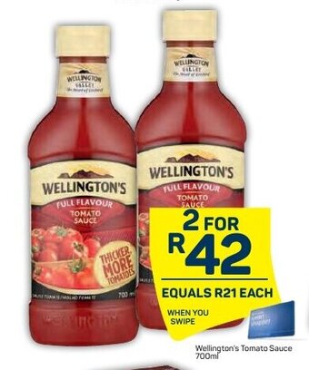 Pick n Pay Wellington's Tomato Sauce 700ml offer