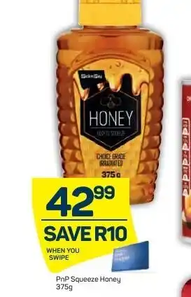 Pick n Pay PnP Squeeze Honey 375g offer