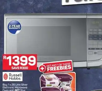 Pick n Pay Russell hobbs microwave oven offer