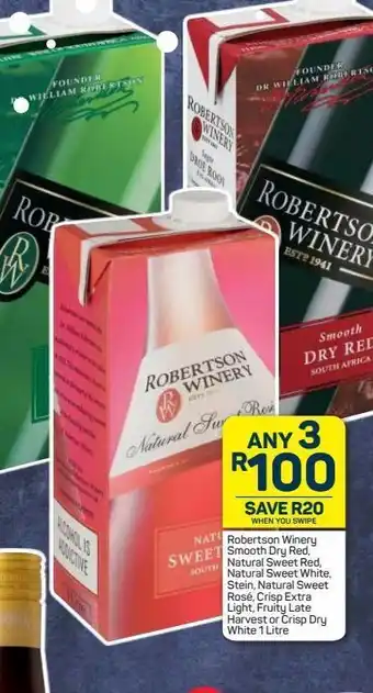 Pick n Pay Robertson winery rosé wine 3 offer