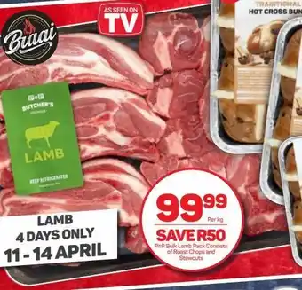 Pick n Pay Pnp lamb pack offer