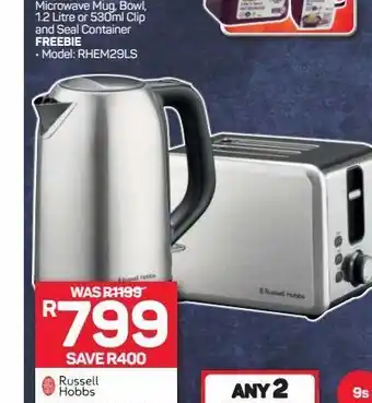 Pick n Pay Russell hobbs kettle offer
