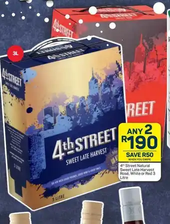 Pick n Pay 4th street wine 2 offer