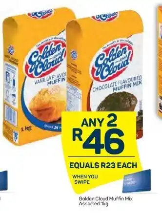 Pick n Pay Golden Cloud Muffin Mix Assorted 1kg offer