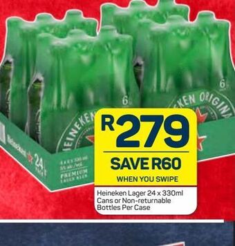 Heineken beer