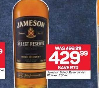 Jameson whiskey