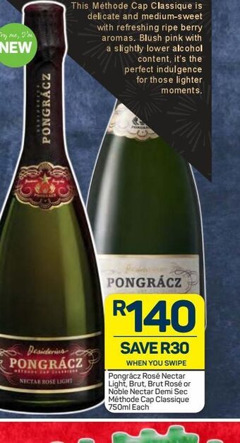 Prongracz sparkling wine