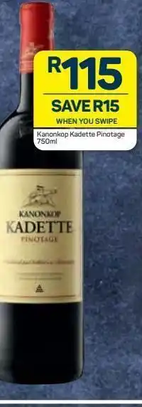 Pick n Pay Hypermarket Kanonkop wine offer