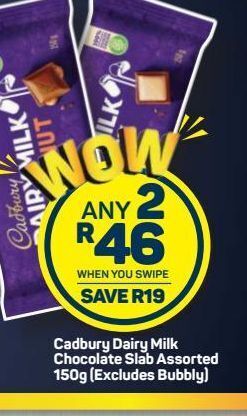 Pick n Pay Hypermarket Cadbury chocolate 2 offer