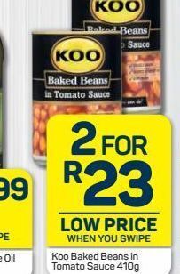 Pick n Pay Hypermarket Koo baked beans 2 offer