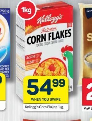 Pick n Pay Hypermarket Kellogg's corn flakes offer