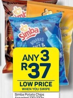 Pick n Pay Hypermarket Simba chips 3 offer
