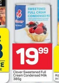 Pick n Pay Hypermarket Clover condensed milk offer